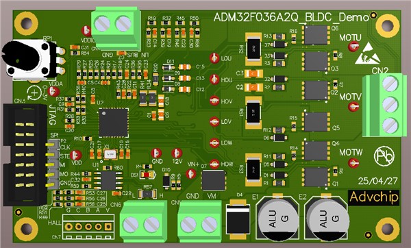 ADM32F036A2Q电机驱动DEMO板